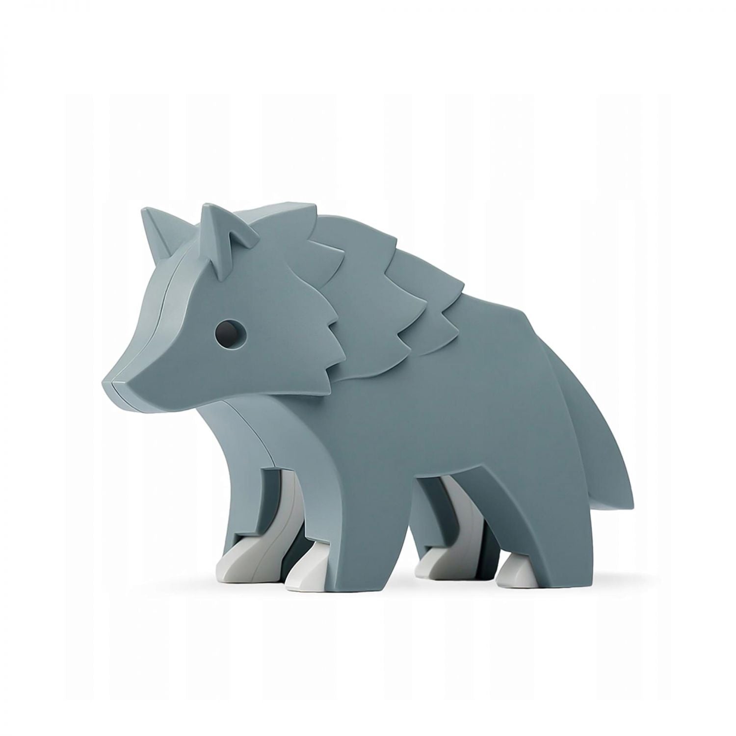 Animal Wolf Magnetic Puzzle Toy