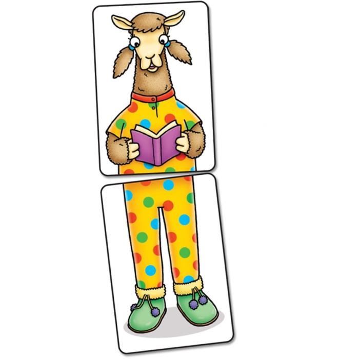Orchard Toys Llamas in Pajamas MiniTravel Game, Multi, One Size