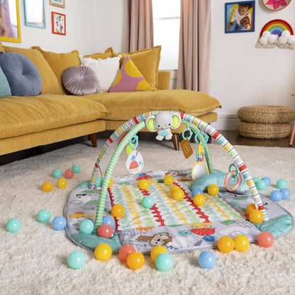 BRIGHT STARTS Play mat 5 in 1 - your way ball play  activity gym & ball pit - Totally