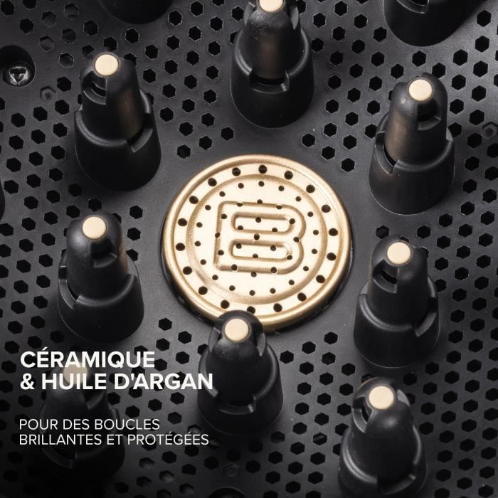 XL Ceramic Hot Air Diffuser - Bellissima - Diffon Supreme Argan Oil For Curly Hair - 2 Speeds 3 Temperatures