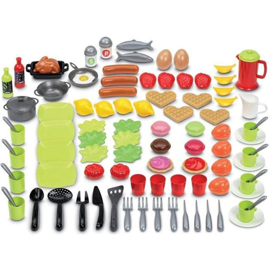 Dinette box 100 pieces - ECOIFFIER - 100% Chef Collection - From 18 months