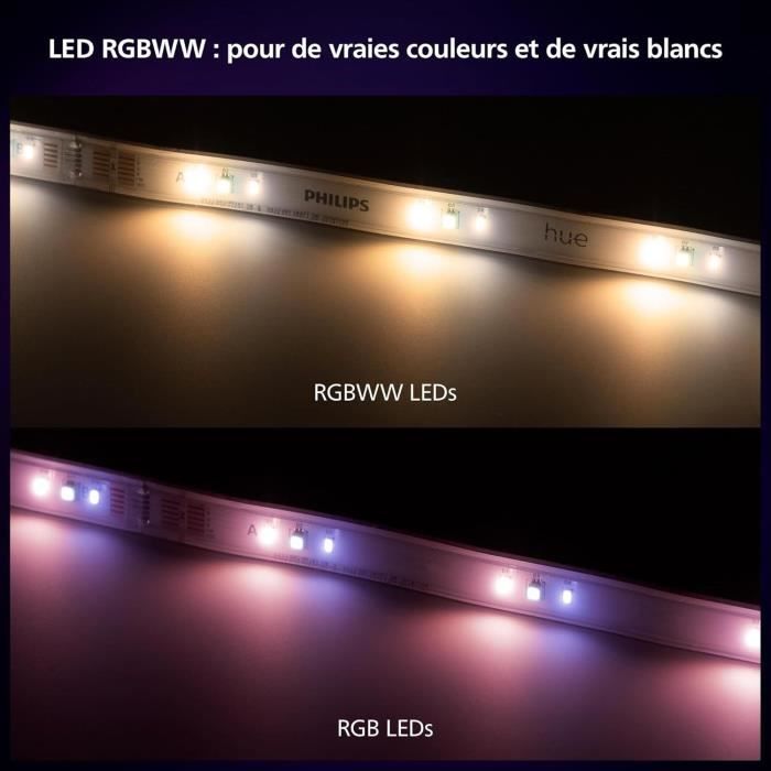 Connected strip - Philips Hue - Solo Lightstrip - 3 m - White - Integrated LED