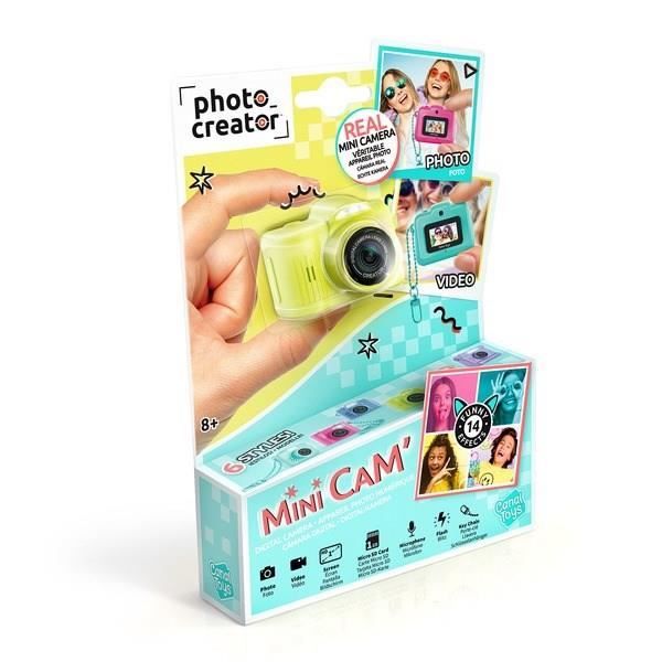 Canal Toys  Photo Creator  Mini Cam' Digital Photo and Video Camera  Pro - with Keychain and 1GB SD Card Included  CLK 062