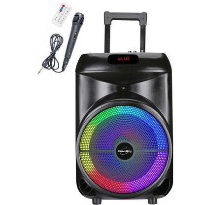 Trolley speaker - INOVALLEY - KA122 - 700W - Bluetooth - Illuminated