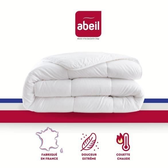 Warm duvet 400gr/m² Douceur Auvergnate - 140 x 200 cm - 1 person - ABEIL