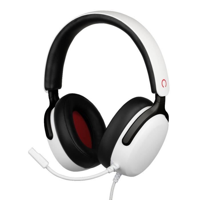 Gaming Headset - KONIX - Wired Over-Ear Nexus - Nintendo Switch 2 - 40mm Speakers - Microphone - 3.5mm Jack - White