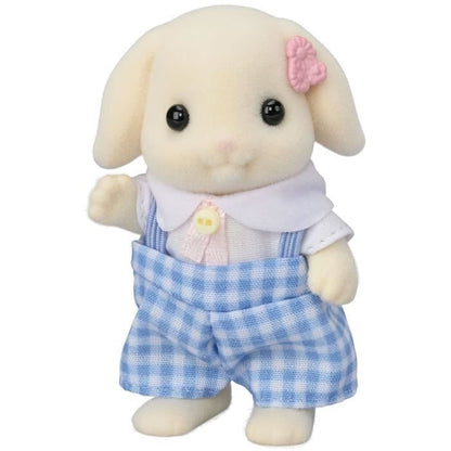 Doll - SYLVANIAN FAMILIES - Brother and Sister Rabbit Aries - Gardening - Articulated - Multicolor