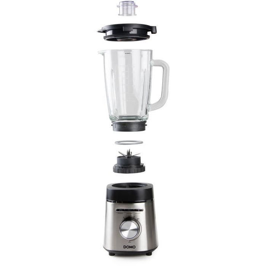 Blender - DOMO - DO740BL - High speed - 1400 W - 1.75 L - Gray