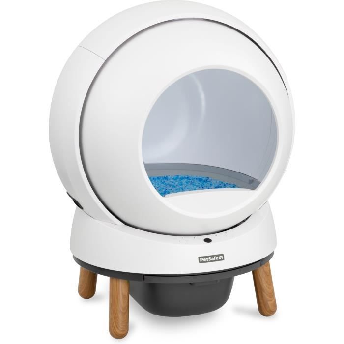 Self-cleaning litter box - PETSAFE - SMART SPIN - Connected - White