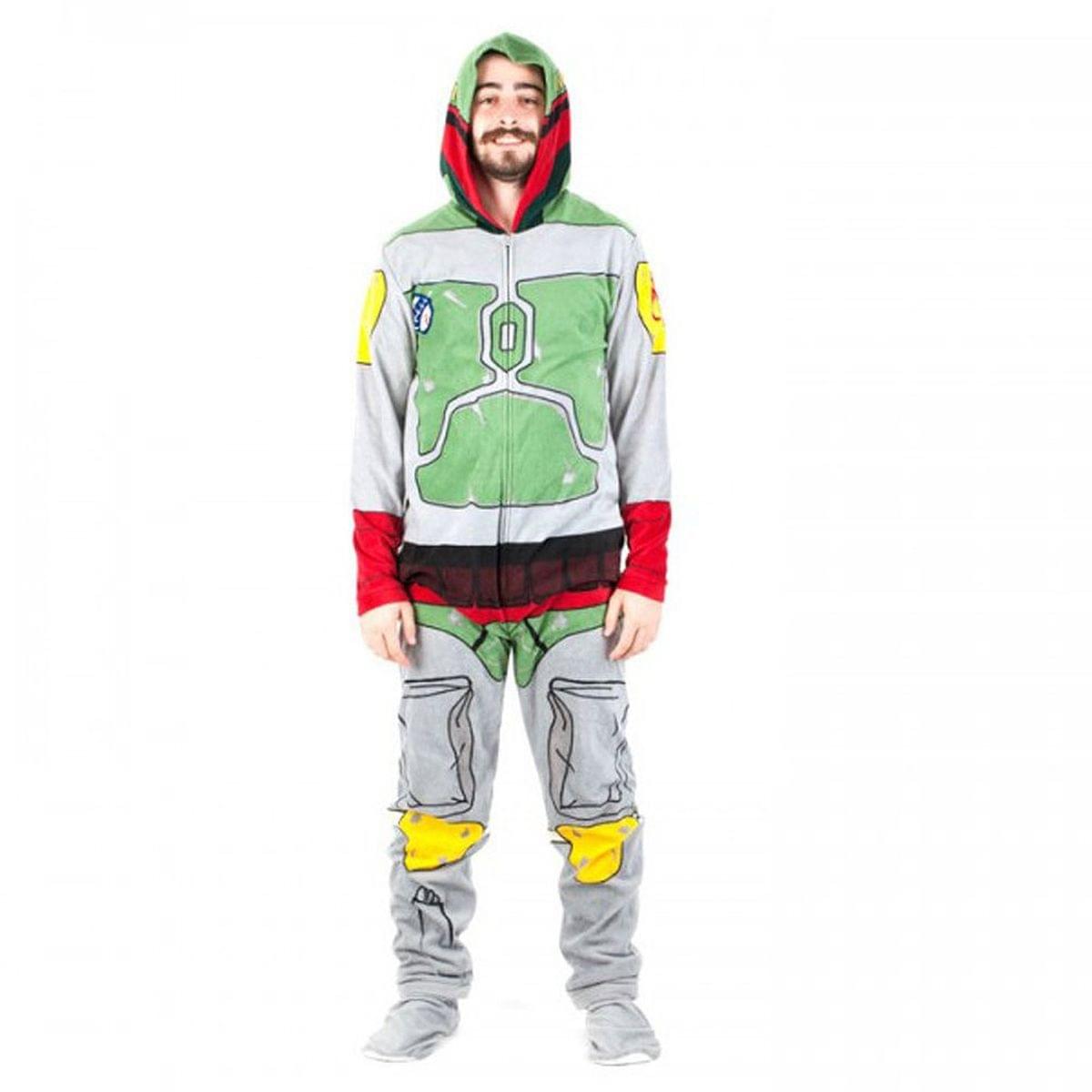 Star Wars Boba Fett Men's Union Suit Medium