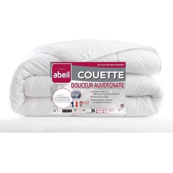 Warm duvet 400gr/m² Douceur Auvergnate - 200 x 200 cm - 2 people - ABEIL
