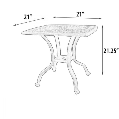 Grand Bonaire Weave Outdoor Side Table