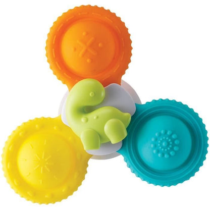 Set of 3 spinners - INFANTINO - 305289 - Silicone
