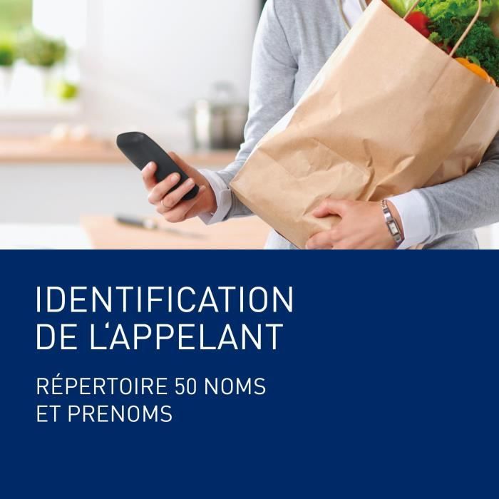 Panasonic KX-TG1611FRH Solo Cordless Phone Without Answering Machine Black