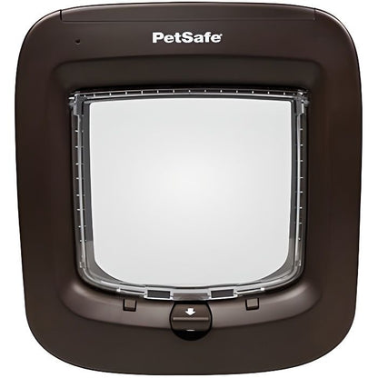 PetSafe - Microchip cat flap 22 x 23.9 cm - Brown
