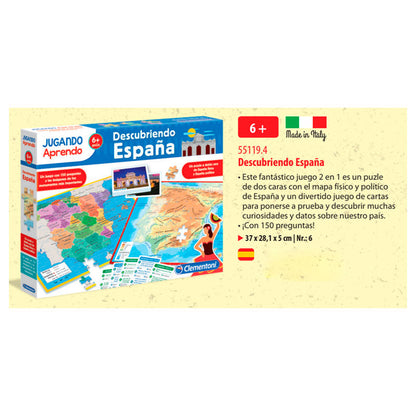 Spanish Geo Map Discover Spain