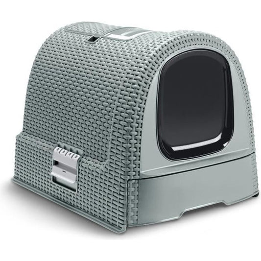 CURVER Maison de toilette - Blue gray - For cats