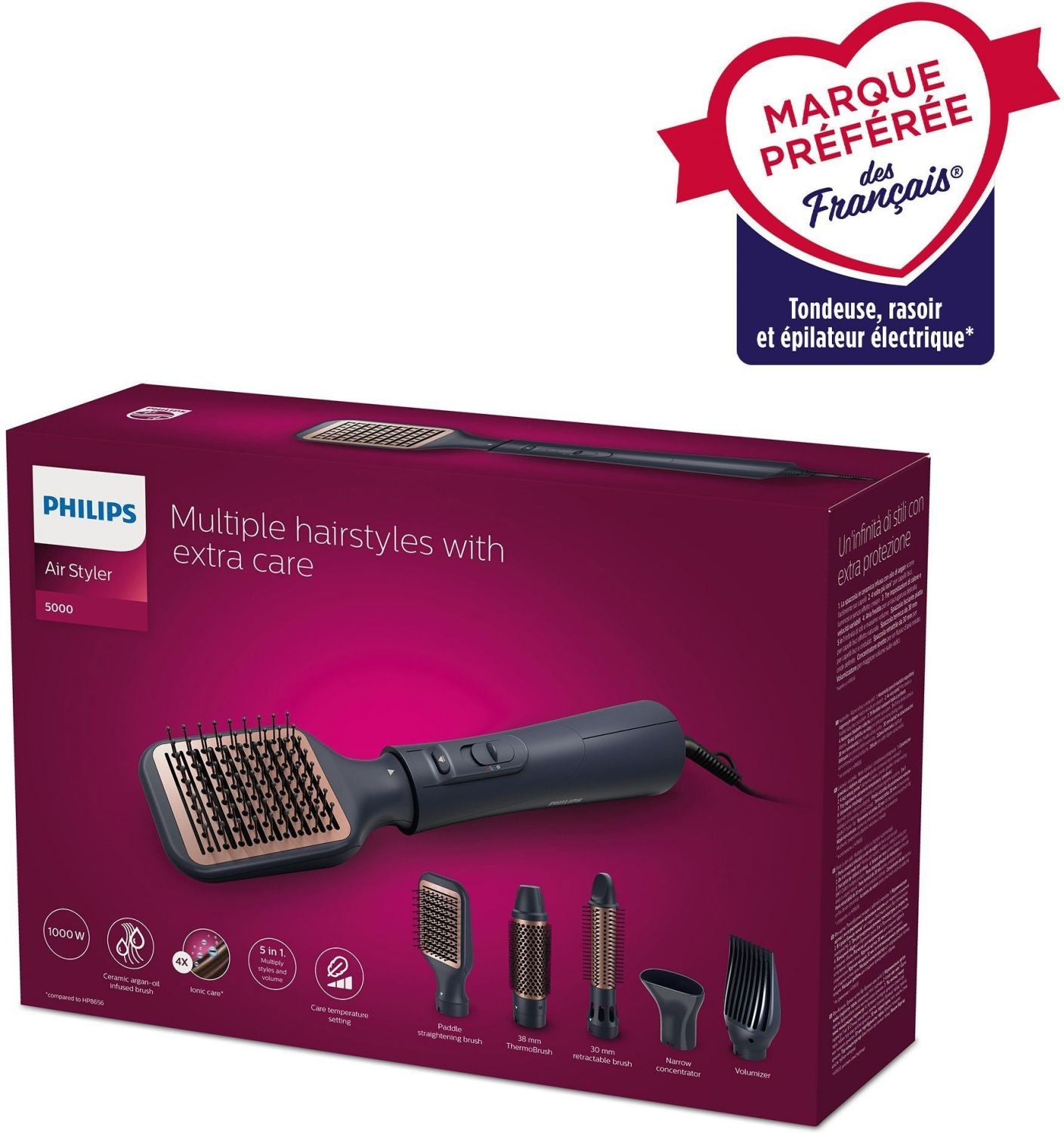 Philips shine blowing brush - Bha530/00 - 5000 Series