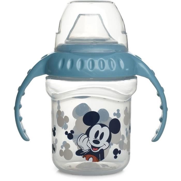 250 ML CUP WITH HANDLES SILICONE SPOUT MICKEY COLLECTOR