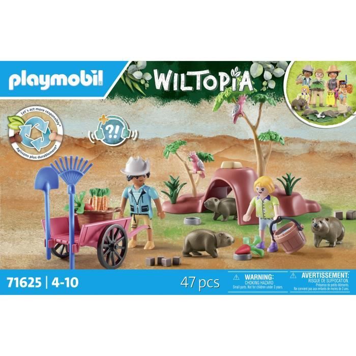 PLAYMOBIL - 71625 - Wombat burrows