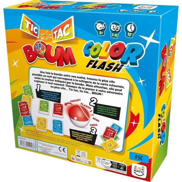 Tic Tac Boom Color Flash