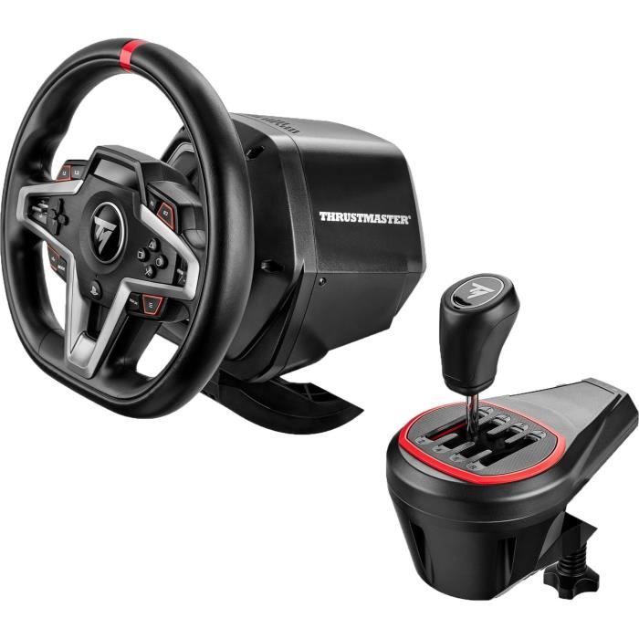 Gear lever - THRUSTMASTER TH8S Black and Red