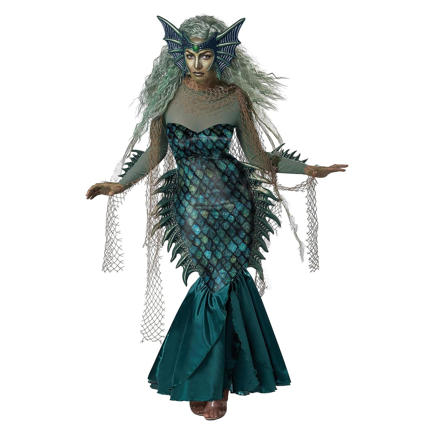 Dark Sea Siren Adult Womens Costume | Large
