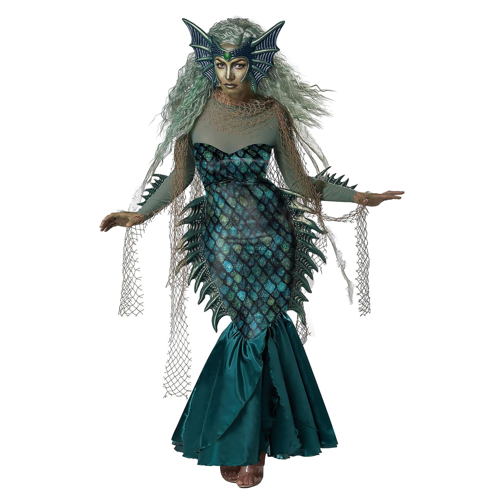 Dark Sea Siren Adult Womens Costume | Large