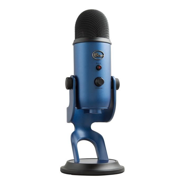 USB Microphone - Blue Yeti - For Recording, Streaming, Gaming, Podcast on PC or Mac - Blue