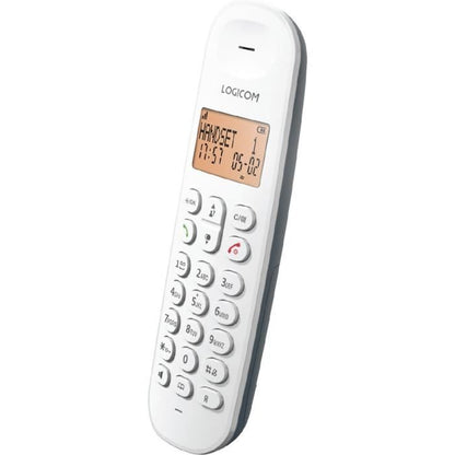 Cordless landline telephone - LOGICOM - DECT ILOA 150 SOLO - Slate - Without answering machine