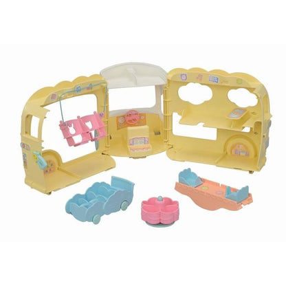 SYLVANIAN FAMILIES 5744 - The bus and its playground