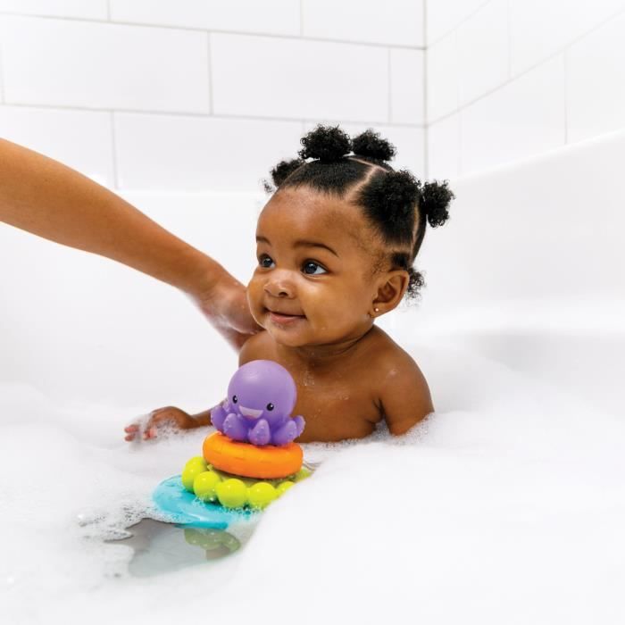 Bath toy - INFANTINO - Octopus bath pyramid