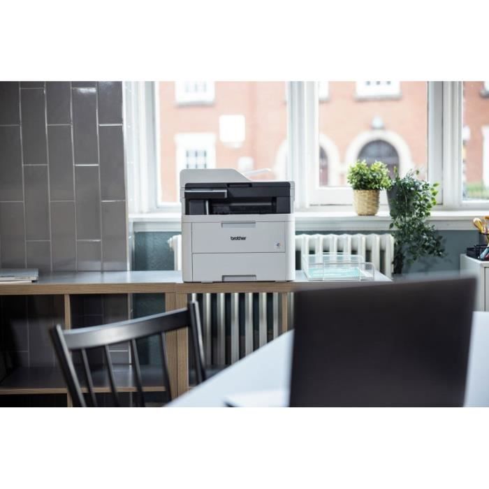 in 1 color LED multifunction printer - BROTHER - MFC-L3740CDWE - Ethernet and Wifi