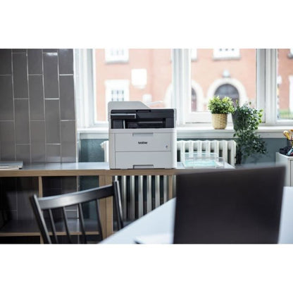in 1 color LED multifunction printer - BROTHER - MFC-L3740CDWE - Ethernet and Wifi