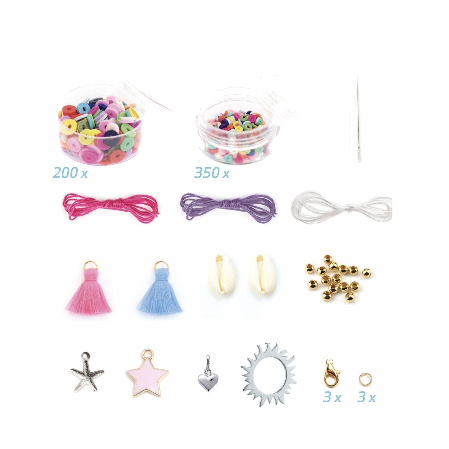 Sycomore - Create 6 Heishi bracelets