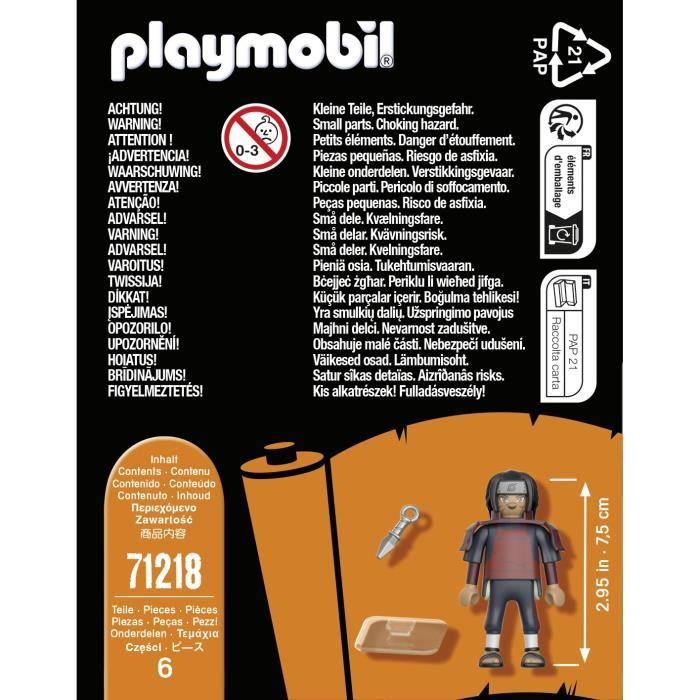PLAYMOBIL 71218 Hashirama - Naruto Shippuden - Ages 5