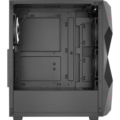 PC case - AEROCOOL - Volcan G v1 (Black) - Mid-tower - ATX format - Without power supply