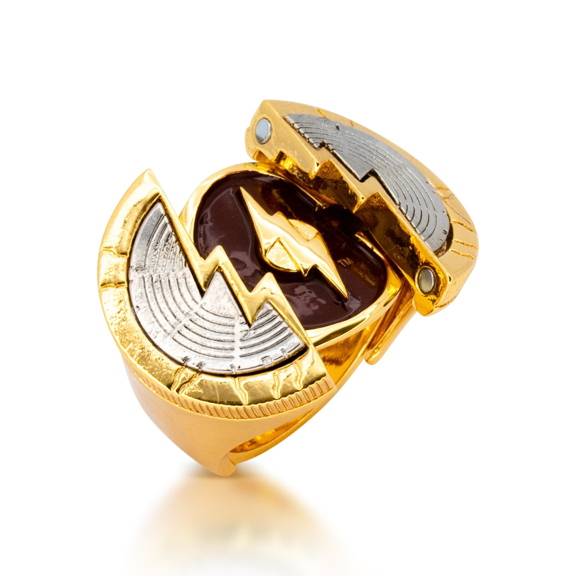 DC The Flash Movie Costume Ring 24kt Gold Replica, Size 12 | SDCC 2023 Exclusive