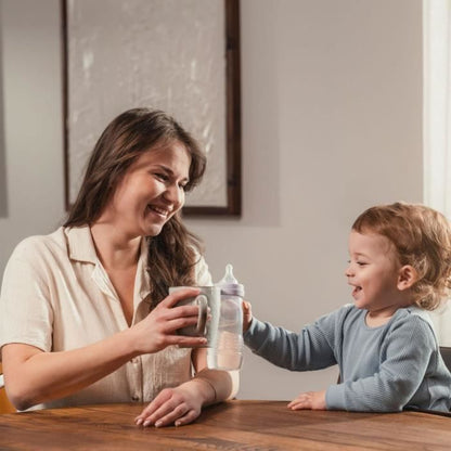 Baby bottle - MAM BABY - Easy Active - +6 months - 330 ml - X flow teat - Lilac