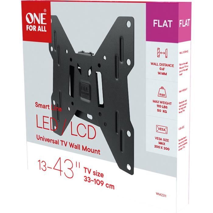 ONE FOR ALL WM2211 TV wall mount from 33 to 102cm (13-40)