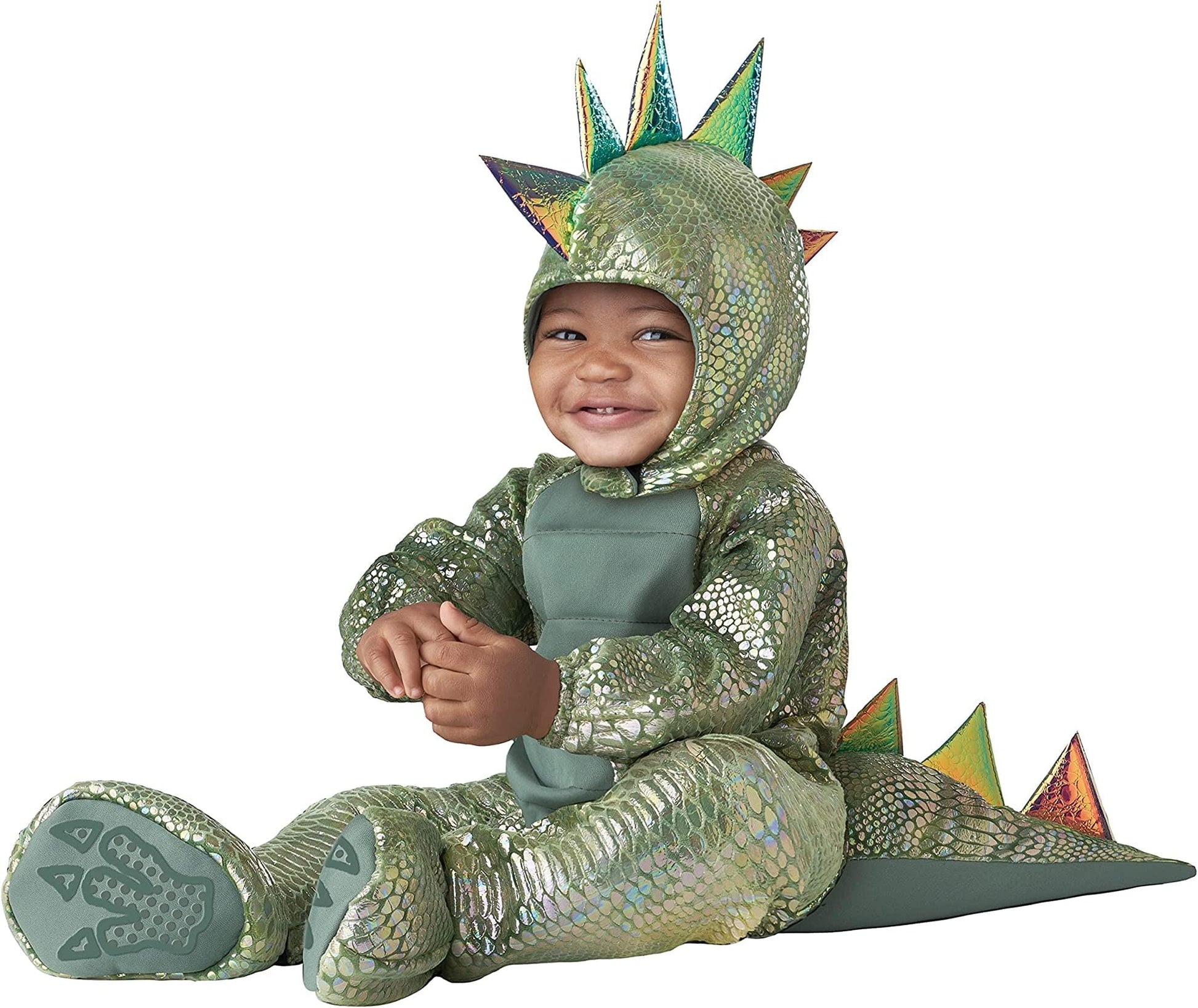 Green Lil Poop-A-Saurus Infant Costume | 12-18Mo