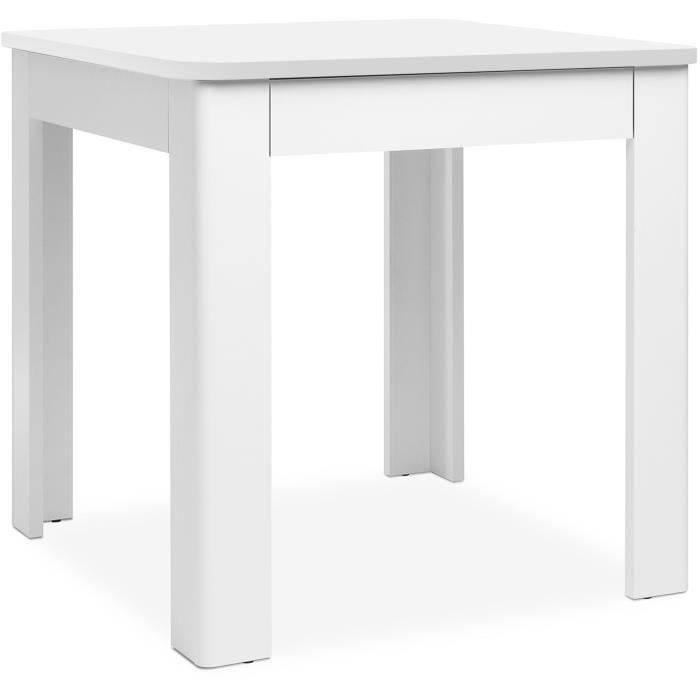 OSLO Table - Rectangular - 4 people - 80 x 77 x 80 cm - White