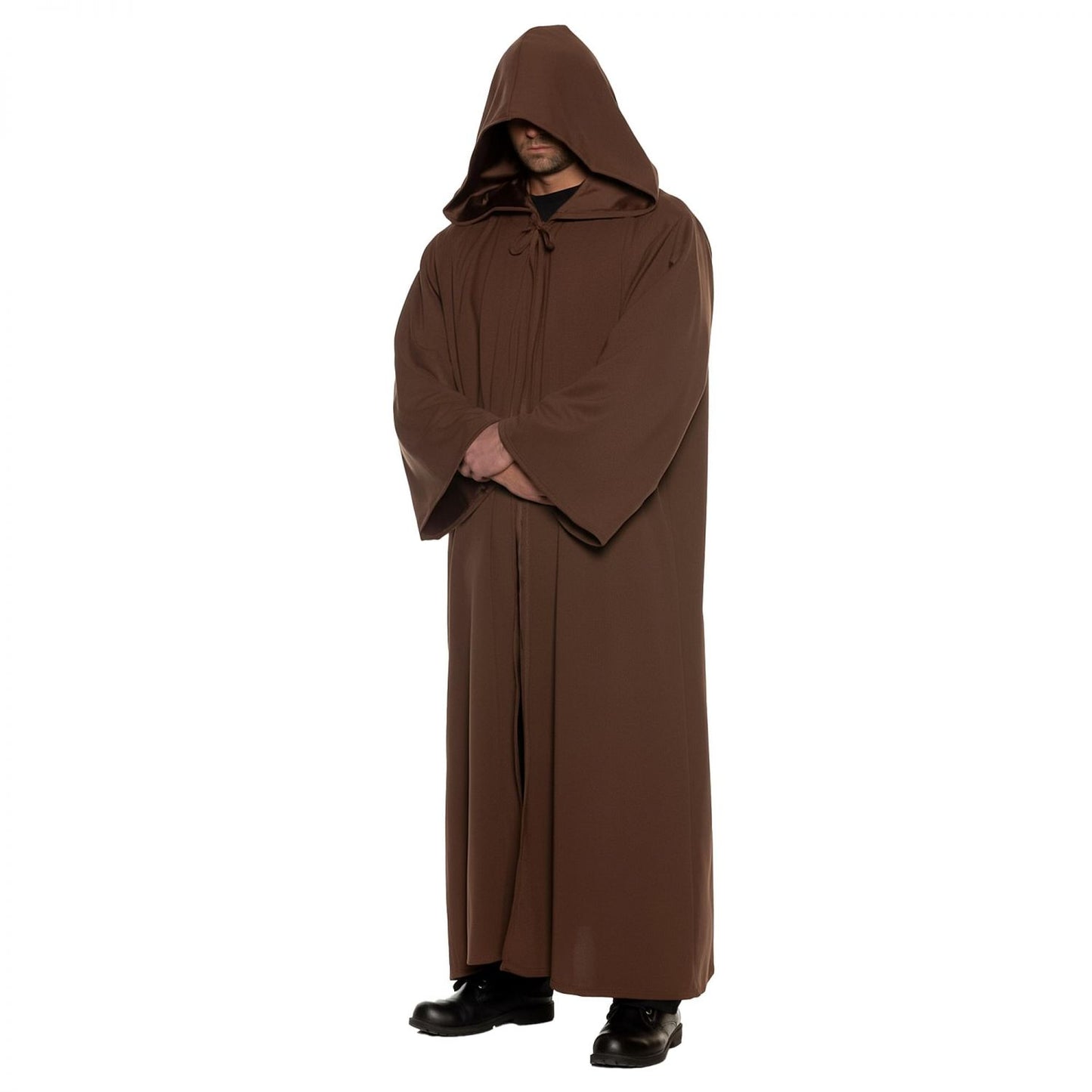 Brown Hooded Cloak Adult Costume | Standard