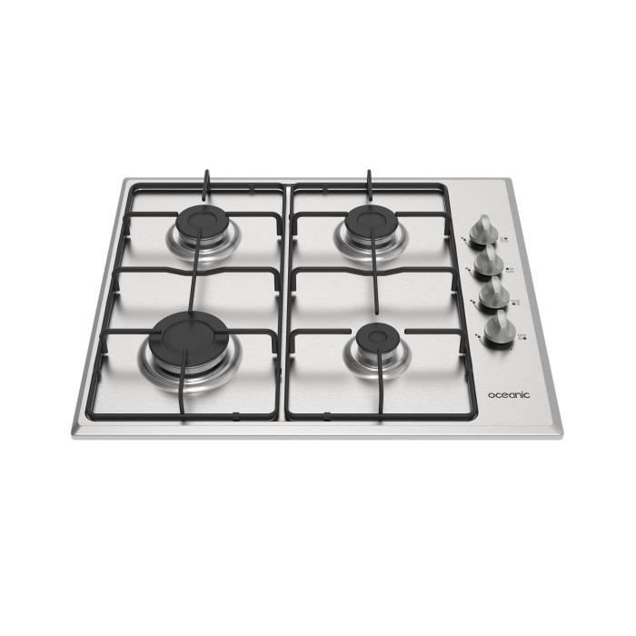 OCEANIC 4-burner table - Stainless steel gas
