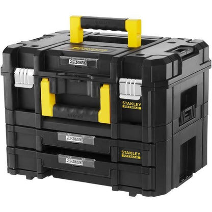 STANLEY FATMAX PRO-STACK 2-Case Kit - FMST1-71981 - 2 handles - 2 drawers - 21.5 L