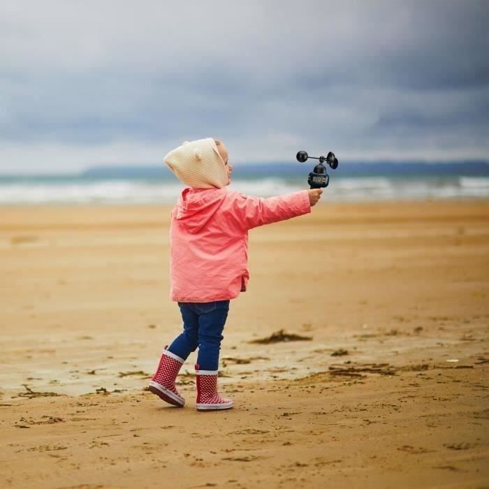 Outdoor weather station - FREEK VONK x BRESSER: Measure temperature, rain, and wind with LCD screen