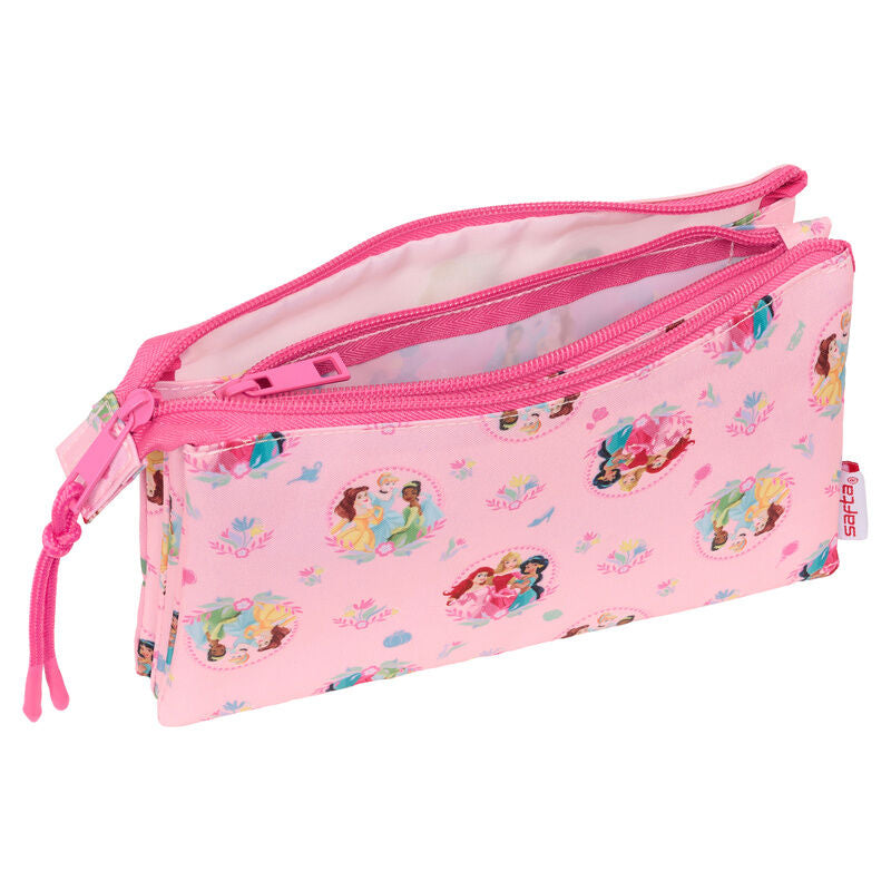Disney Princess triple pencil case