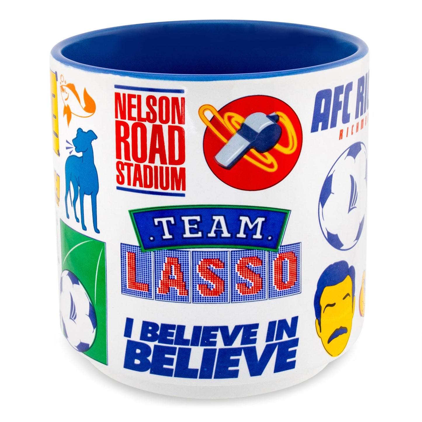 Ted Lasso Icons Ceramic Mug | Holds 13 Ounces