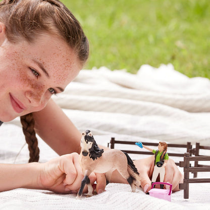 Schleich - Andalusian horses care kit - 42270 - Horse club range