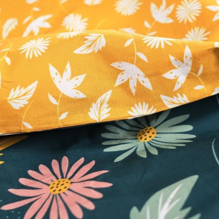 Bedding set - TODAY - Sunshine - Yellow - 100% Cotton - 57 threads - 2 people - 260x240cm